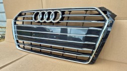 Audi OE GRILL ATRAPA CHŁODNICY AUDI A4 B9 8W0 PRZEDLIFT 2015-2019 CHROM POŁYSK ŚRODEK Решітка радіатора GRILL Audi A4 B9 8W0 8W 15-19 ХРОМ OE 8W0853651BR AB НОВА