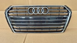 Audi OE GRILL ATRAPA CHŁODNICY AUDI A4 B9 8W0 PRZEDLIFT 2015-2019 CHROM POŁYSK ŚRODEK Решітка радіатора GRILL Audi A4 B9 8W0 8W 15-19 ХРОМ OE 8W0853651BR AB НОВА