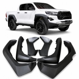 Китай 24151 Розширювачі колісних арок для Toyota Hilux Revo з 2021+ Комплект Чорний
