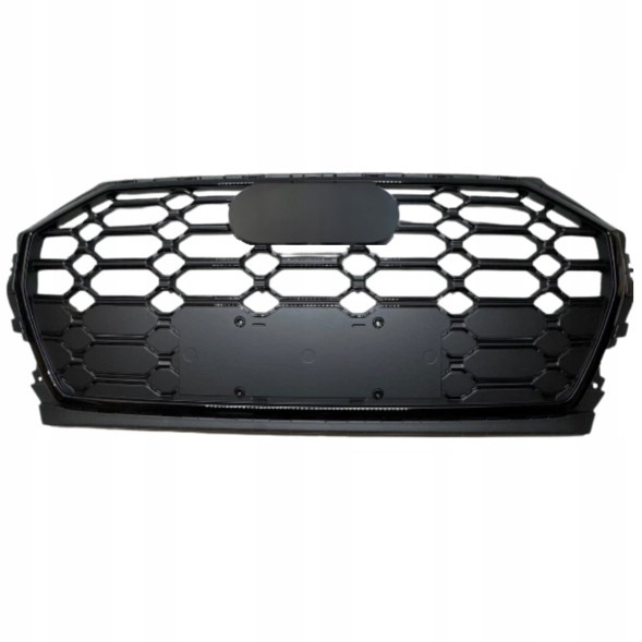 AutoDor D044952 AUDI Q5 80A S LINE BLACK PIANO 2020- РЕСТАЙЛІНГОВА ЦЕНТРАЛЬНА РЕШІТКА РАДІАТОРА ПЕРЕДНЯ