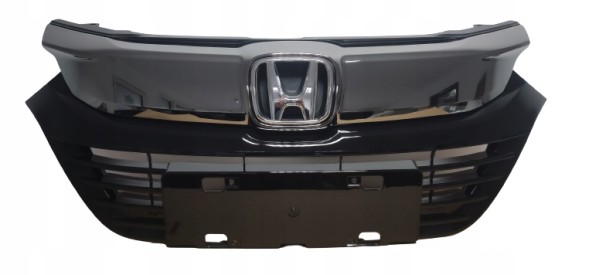 AutoDor D038357 HONDA HR-V ЛІФТ 2019- ГРИЛЬ АТРАПА ЦЕНТРАЛЬНА ЧОРНИЙ ГЛЯНЕЦЬ ХРОМ + ЕМБЛЕМА