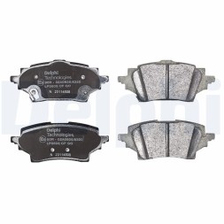 LP3608 DELPHI Комплект гальмівних колодок з 4 шт дисків