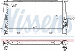 Nissens 60785A Радіатор, система охолодження двигуна nissens 60785a