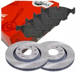 TRW 30 01 167-1 Комплект диски + колодки trw передні audi a4 a6 skoda superb vw passat