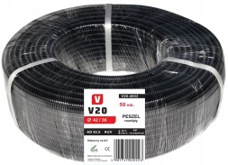 mPartner V20-4022 ГОФРОВАНА ТРУБА (ПЕШЕЛЬ) АВТОМОБІЛЬНА V20 42/36 мм, 50 м (нарізка)