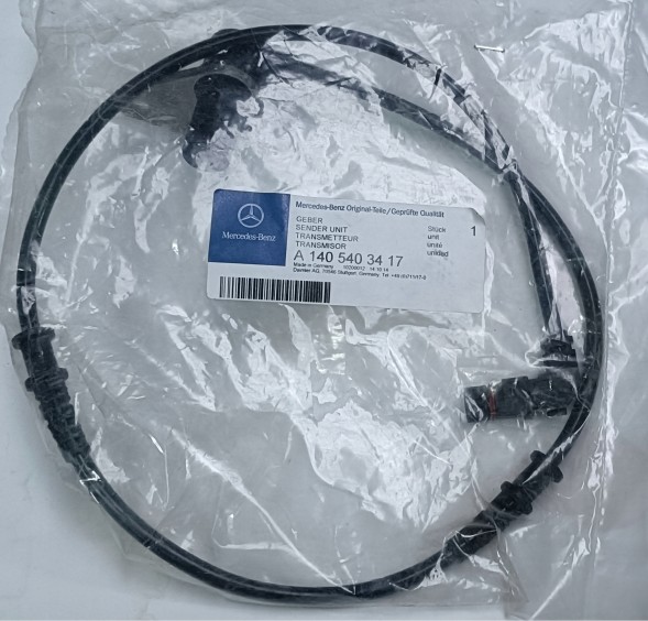 Mercedes-Benz OE A1405403417 0265006275 ДАТЧИК ABS ЛІВИЙ ПЕРЕДНІЙ МЕРСЕДЕС W140 A1405403417