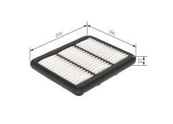 F026400167 BOSCH Фільтр повітряний