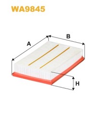 WA9845 WIX FILTERS Фільтр повітряний