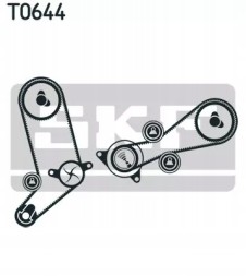 SKF VKMA 01270 Комплект ременя грм