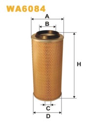WA6084 WIX FILTERS Фільтр повітряний