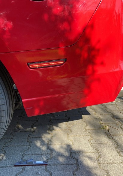 FP FP-170702 Димові маркери Ford Mustang 2010-2014, світлодіодні контури спереду + ззаду