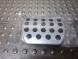 Fiat OE КОМПЛЕКТ АЛЮМІНІЄВИХ НАКЛАДОК НА ПЕДАЛІ 71807619 FIAT 124 SPIDER ABARTH 124 SPIDER