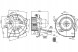 Nissens 87080 Nissens 87080 повітродувка опель корса c 00- корса c (0