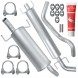 Ferroz ADMT-W9Y9Y0H Комплект глушника opel zafira 05-14 b ii 2 1.6 1.8 2.2