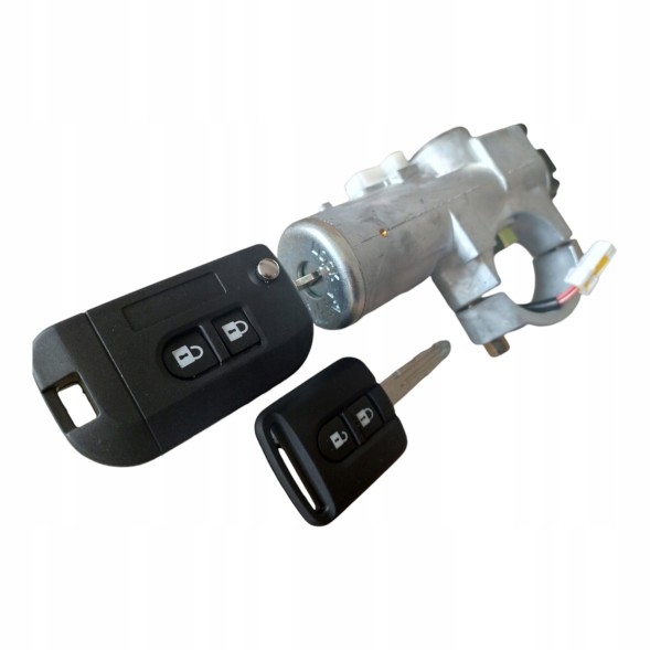 Китай D8700-JD000 NISSAN QASHQAI J10 I 2007-2014 NOWA KOMPLETNA STACYJKA BECZKA BLOKADA ZAPŁONU KPL 2 KLYCZYKI POD PILOT KLYCZYK SKŁADANY TYPU SCYZORYK NISSAN QASHQAI I J10 2007-14 НОВИЙ КОМПЛЕКТ ЗАМОК ЗАПАЛЮВАННЯ 2 КЛЮЧІ 1 КИШЕНЬКИЙ НІЖ