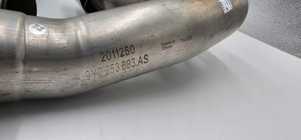 Porsche OE 9Y0253683AS 9Y0253684AM 9Y0253825A НАКОНЕЧНИКИ ВИХЛОПУ PORSCHE CAYENNE III 9Y0 E3 18- OE ВИХЛОПНІ ТРУБИ