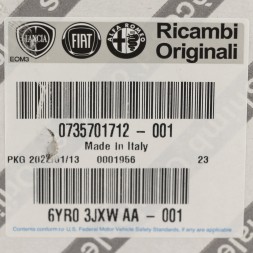 Fiat OE Ручка передніх лівих дверей Fiat Ducato OE 735801753
