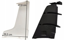 Lamiro 2500-3EXSET MAN TGL TGM EURO 6 ОБТІКAЧ (КУТОВИЙ СПОЙЛЕР) КАБІНИ КОМПЛЕКТ ПРАВИЙ