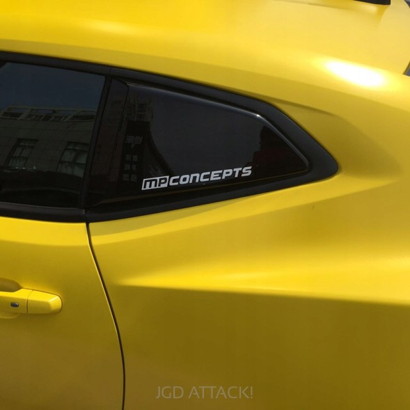 Mp Concepts JGD-CM16-QWSGBB Накладки Бічних стекол Блиск CHEVROLET CAMARO 2016-2022