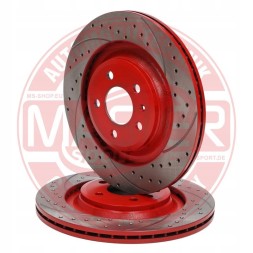 Master-Sport 24012202501SE-SET-MS "Гальмівні диски ms sport-extreme 2 шт. Задні l/p audi a4, a5, q5 1.8-4.2