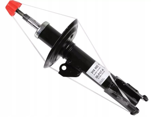 Sachs 316 893 Амортизатор toyota p. Yaris 1,0/1,3/1,4d4-d 00-05 лівий