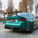 Китай 963874589 ДИФУЗОР НАКЛАДКА СПЛІТТЕРКИ ЗАДНЯ СПОЙЛЕР BMW M3 M4 G80 G81 G82 G83 CARBON