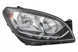 Hella 1EL 012 643-021 Права фара з мотором регулювання