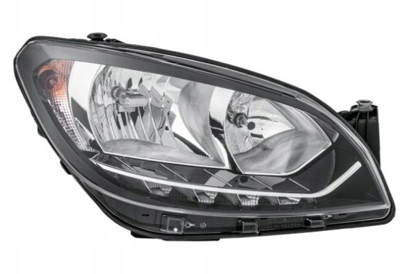 Hella 1EL 012 643-021 Права фара з мотором регулювання