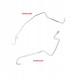 PiterParts 11422340000 Przewody hamulcowe stalowe tył RENAULT Laguna 2 Сталеві гальмівні трубки RENAULT Laguna 2 центральні задні колеса згідно з OEM PL
