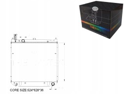 Thermotec D72017TT Охолоджувач двигуна thermotec d72017tt