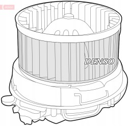 Denso DEA07007 Повітродувка citroen peugeot c2 (03-), с3 і (02-), с3