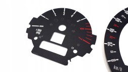 Moman 0089688090404 MINI COOPER S R56 R57 ЧОРНІ ЛІЧИЛЬНІ ЦИФРЕБТАТИ ГОДИННИКИ В ШКАЛІ ЄС для навігації