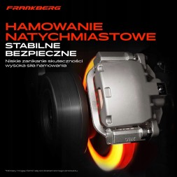 Frankberg 5481FB0002724 Frankberg 2x затискач гальма передній 57 мм для bmw x3 e83 34113413266