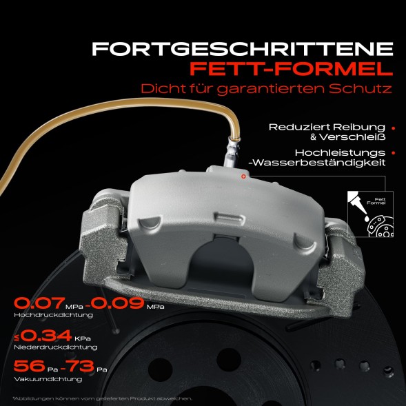 Frankberg 5481FB0002724 Frankberg 2x затискач гальма передній 57 мм для bmw x3 e83 34113413266