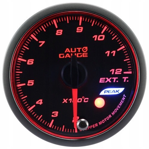 Auto Gauge 548EGT-60 Новий індикатор температури вихлопних газів Auto Gauge EGT, серія Stepper Motor Peak 60 мм