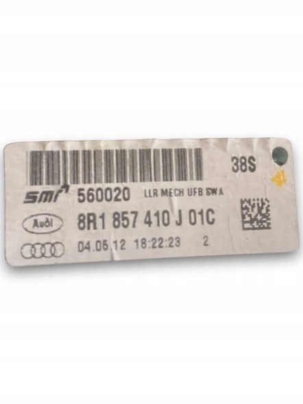 Audi OE AUDI Q5 8R ДЗЕРКАЛО ПРАВЕ 8R1857410J 7PIN + 2