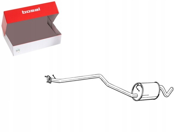 Bosal 290-089 Центральний глушник bos290-089 290-089