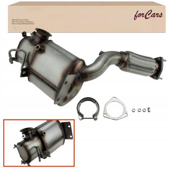 Китай fcs-28.12c/25 ФІЛЬТР ТВЕРДИХ ЧАСТОК DPF SEAT ALHAMBRA 2.0TDI 2010-, VW SHARAN 2.0TDI 2010-