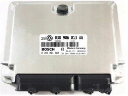 Volkswagen OE VW 038906013AG 0281001902 Комп'ютер (Блок управління двигуном) VW GOLF IV 1.9 SDI 038906013AG 0281001902