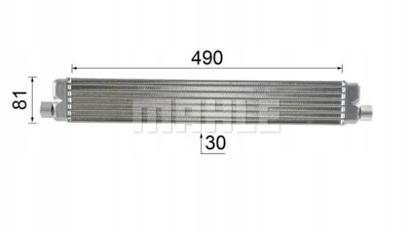 Mahle CLC 238 000P Охолоджувач моторного масла clc 238 000p mahle