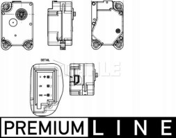 Mahle AA 15 000P Двигун заслінки припливу повітря aa 15 000p mahle