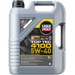 9511 LIQUI MOLY Моторна олива Liqui Moly Top Tec 4100 5W 40 5л
