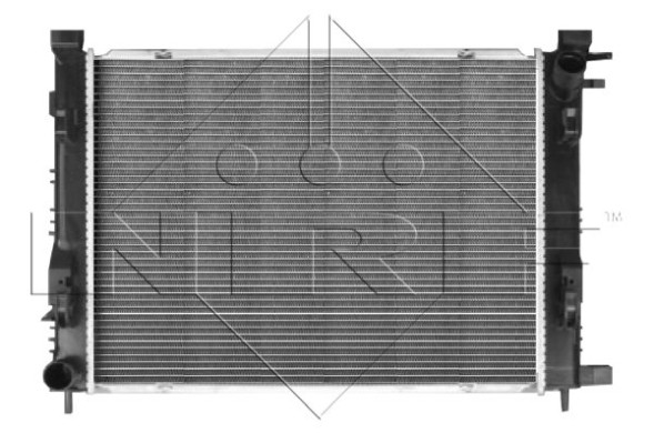 58444 NRF Радіатор охолодження двигуна