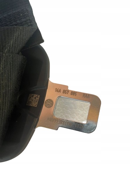 Volkswagen OE Ремінь безпеки 14A857805 VW