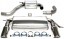 TA-Technix 02VW020-10D-1 Спортивна вихлопна система 1х100мм TA TECHNIX AUDI A3 (8P1) 2.0 TFSI