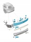Volkswagen OE 760945307E Задня LED фара ліва ASO VW
