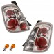 Junyan 3035919E MHM Задні ліхтарі комплект тюнінг Lexus Clear Chrome Fiat 500 500c 312 2007-2015