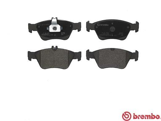 P50023 BREMBO Комплект гальмівних колодок з 4 шт дисків