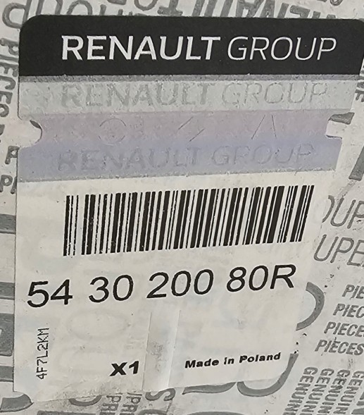 Renault OE 543020080R RENAULT 2x АМОРТИЗАТОР ПЕРЕДНИЙ ЛІВИЙ+ПРАВИЙ RENAULT TALISMAN 543020080R