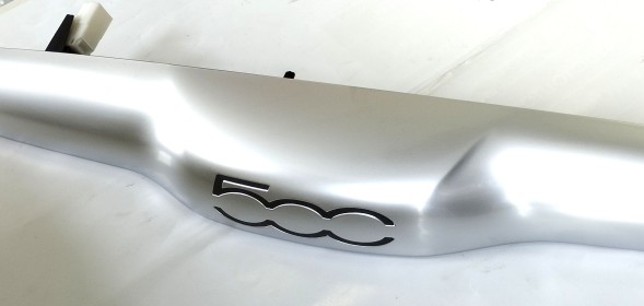 Fiat OE Накладка багажника ручка клапана FIAT 500 07-24 ORY 735626268 SATIN